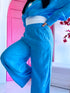 OVERSIZE 2в1 комплект "MISSY" - СИНИЙ